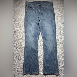 Levi's Jeans Mens 32 x 32 Boot Cut Slim Fit Regular Wash Classic Casual Denim